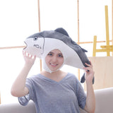 Maxbell Soft Plush Fish Hat Party Costume Hat Unisex Dress up Hat Photo Props