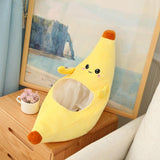 Maxbell Cute Fruits Banana Hat Costume Headgear for Adults Christmas Halloween