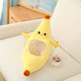 Maxbell Cute Fruits Banana Hat Costume Headgear for Adults Christmas Halloween