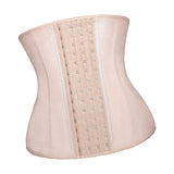 Maxbell Waist Trainer Belt Shaper Belt Sports Girdle Belt Shapewear Strap for Yoga Exercise Beige XS