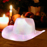 Maxbell Novelty Cowgirl Hat Comfortable Elegant Cowboy Hat for Festival Dress up