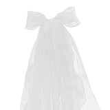 Maxbell Women Bridal Short Tulle Veil Wedding Brides Veils Party Supplies Chapel