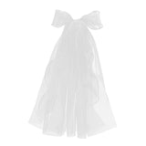 Maxbell Women Bridal Short Tulle Veil Wedding Brides Veils Party Supplies Chapel