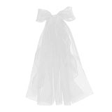 Maxbell Women Bridal Short Tulle Veil Wedding Brides Veils Party Supplies Chapel