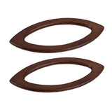 Maxbell 2 Pieces Clutch Bag Handles Handmade Replacement Purse Handle for Bag Making