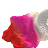 Maxbell 1 Pair Belly Dance Fan Veil Props Dancing Fan for Girls Carnival Wedding