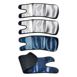 Maxbell Thigh Trainer Neoprene Women Sweat Band Shapers Wrap for Sauna Workout silver
