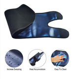 Maxbell Thigh Trainer Neoprene Women Sweat Band Shapers Wrap for Sauna Workout blue