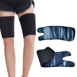 Maxbell Thigh Trainer Neoprene Women Sweat Band Shapers Wrap for Sauna Workout blue
