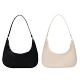 Maxbell Dumpling Bun Lady big Capacity Wallet Shopping Bag Nylon Shoulder Bag White