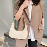Maxbell Dumpling Bun Lady big Capacity Wallet Shopping Bag Nylon Shoulder Bag White