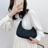 Maxbell Dumpling Bun Lady big Capacity Wallet Shopping Bag Nylon Shoulder Bag Black