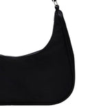 Maxbell Dumpling Bun Lady big Capacity Wallet Shopping Bag Nylon Shoulder Bag Black