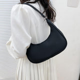Maxbell Dumpling Bun Lady big Capacity Wallet Shopping Bag Nylon Shoulder Bag Black