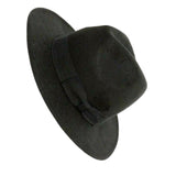 Maxbell Classic Felt Panama Jazz Top Hat Holiday Decorative Dress up Accessories Black