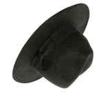 Maxbell Classic Felt Panama Jazz Top Hat Holiday Decorative Dress up Accessories Black