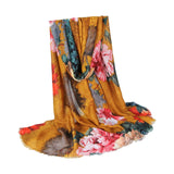 Maxbell Scarfs for Women Neckerchief Scarf Wrap Shawl for Party Evening Dresses Turmeric