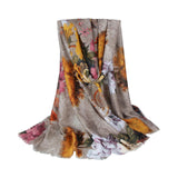 Maxbell Scarfs for Women Neckerchief Scarf Wrap Shawl for Party Evening Dresses Taupe