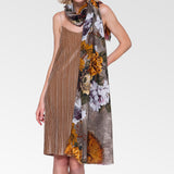 Maxbell Scarfs for Women Neckerchief Scarf Wrap Shawl for Party Evening Dresses Taupe