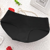 Maxbell Butt Hip Lifting Panties Padded Panties Comfortable Push up Bottom Padding S Size Black