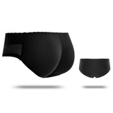 Maxbell Butt Hip Lifting Panties Padded Panties Comfortable Push up Bottom Padding S Size Black