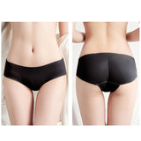 Maxbell Butt Hip Lifting Panties Padded Panties Comfortable Push up Bottom Padding S Size Black