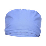 Maxbell Unisex Nurse Scrub Hat Working Headcover Chef Sweatband Nursing Turban Blue