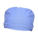 Maxbell Unisex Nurse Scrub Hat Working Headcover Chef Sweatband Nursing Turban Blue