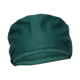 Maxbell Unisex Nurse Scrub Hat Working Headcover Chef Sweatband Nursing Turban Dark Green