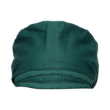 Maxbell Unisex Nurse Scrub Hat Working Headcover Chef Sweatband Nursing Turban Dark Green