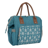 Maxbell Lunch Insulated Thermal Bag Cooler Lunchbox Carry for Home Workout School Green
