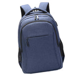 Maxbell Business Laptop Backpack Travel Rucksack Bag with USB Charging Port Gift Blue