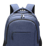 Maxbell Business Laptop Backpack Travel Rucksack Bag with USB Charging Port Gift Blue