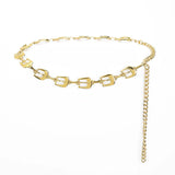 Maxbell Women Metal Waist Chain Waistband Adjustable for Clothes Dress Accessories