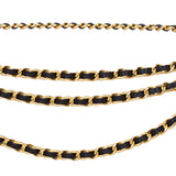 Maxbell Waist Chain Belt Multilayer Trendy Fashion Charms for Dresses Gift Female Black