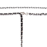Maxbell Fashion Waist Chain Belt Adjustable for Clothes Accessories Beach Women silver black