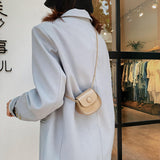 Maxbell Women PU Portable Shoulder Bag Handbag for Party Office Shopping Khaki