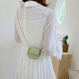 Maxbell Women PU Portable Shoulder Bag Handbag for Party Office Shopping Green