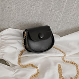 Maxbell Women PU Portable Shoulder Bag Handbag for Party Office Shopping Black