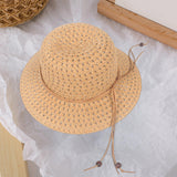 Maxbell Straw Hats Panama Sunhats Sun Visor Wide Brim Sun Hat for Camping Travel