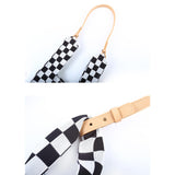 Maxbell PU Leather Bag Straps Universal Detachable for DIY Craft Repair Accessories White