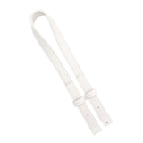 Maxbell PU Leather Bag Straps Universal Detachable for DIY Craft Repair Accessories White