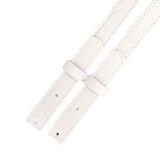 Maxbell PU Leather Bag Straps Universal Detachable for DIY Craft Repair Accessories White