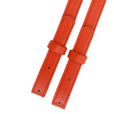 Maxbell PU Leather Bag Straps Universal Detachable for DIY Craft Repair Accessories Orange