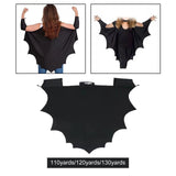 Maxbell Halloween Bat Costume Fancy Dress Vampire Cosplay Unisex Kids Prop Festival 96cmx68cm