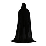 Maxbell Halloween Cosplay Capes Wizard Costume Cloak with Hood for Women Men Party 70cm