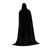 Maxbell Halloween Cosplay Capes Wizard Costume Cloak with Hood for Women Men Party 70cm