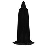 Maxbell Halloween Cosplay Capes Wizard Costume Cloak with Hood for Women Men Party 70cm