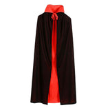 Maxbell Long Halloween Cloak Costume Death Cape Witch Cape Adults Cosplay Unisex Double Sided Collar