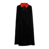 Maxbell Long Halloween Cloak Costume Death Cape Witch Cape Adults Cosplay Unisex Single Layer Cape